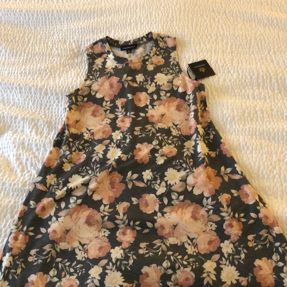Knee length tank dress NWT